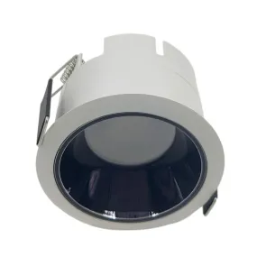 1052-2-10w-White Nickle Colored Reflector Cob Downlight