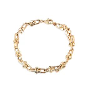 14K GOLD U-LINK CHAIN