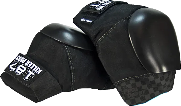 187 Pro Derby Knee Pads M-Black/Black