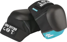 187 Pro Derby Knee Pads XS-Black/Blue