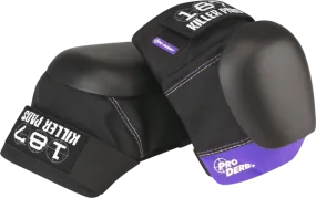 187 Pro Derby Knee Pads XS-Black/Purple