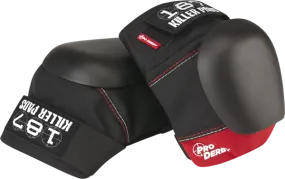 187 Pro Derby Knee Pads XS-Black/Red