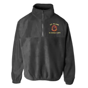 1st Battalion 9th Marines Embroidered Fleece 1/4 Zip