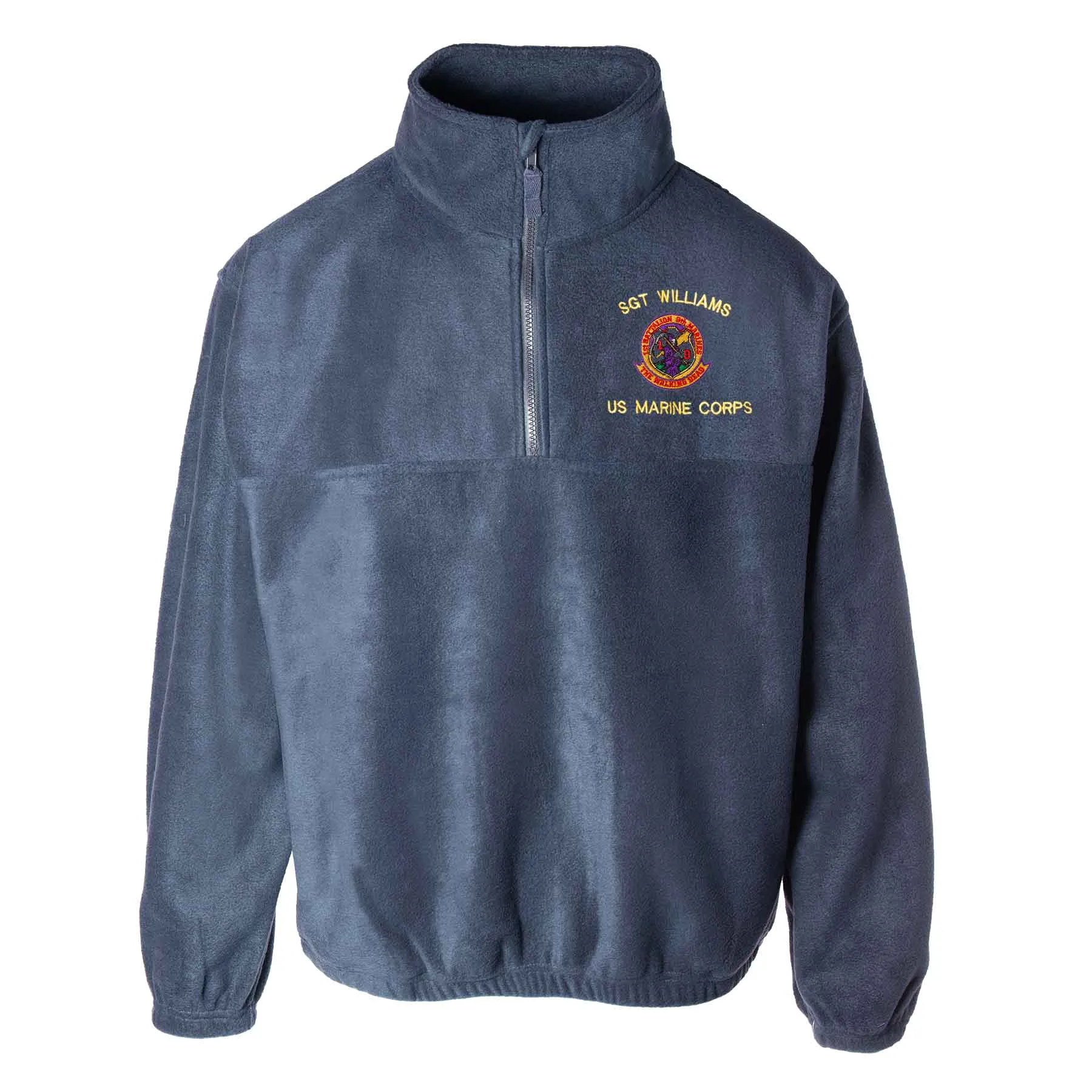 1st Battalion 9th Marines Embroidered Fleece 1/4 Zip