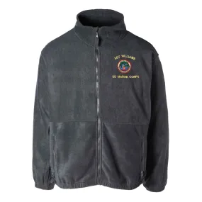 2nd Assualt Amphibious Bn Embroidered Fleece Full Zip