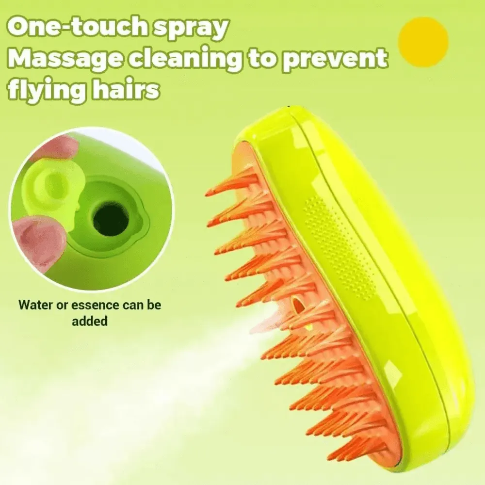 3 In 1 Rechargable Spray Steam Brush