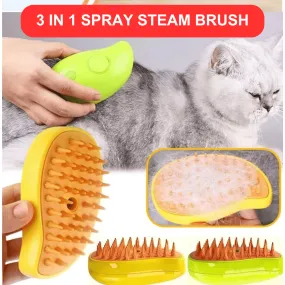 3 In 1 Rechargable Spray Steam Brush