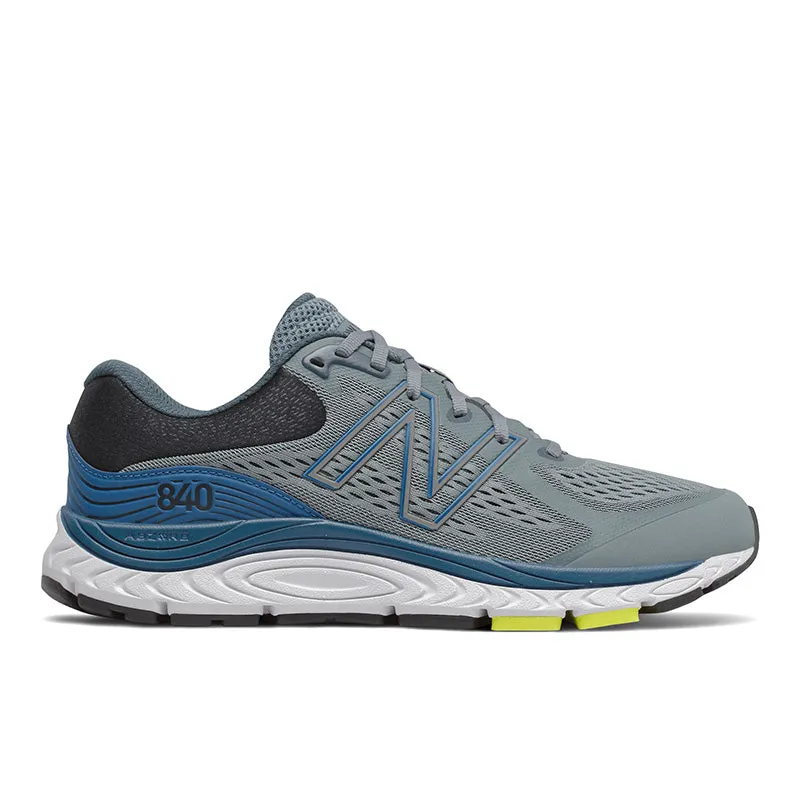 840v5 - Ocean Grey with Oxygen Blue - Men's