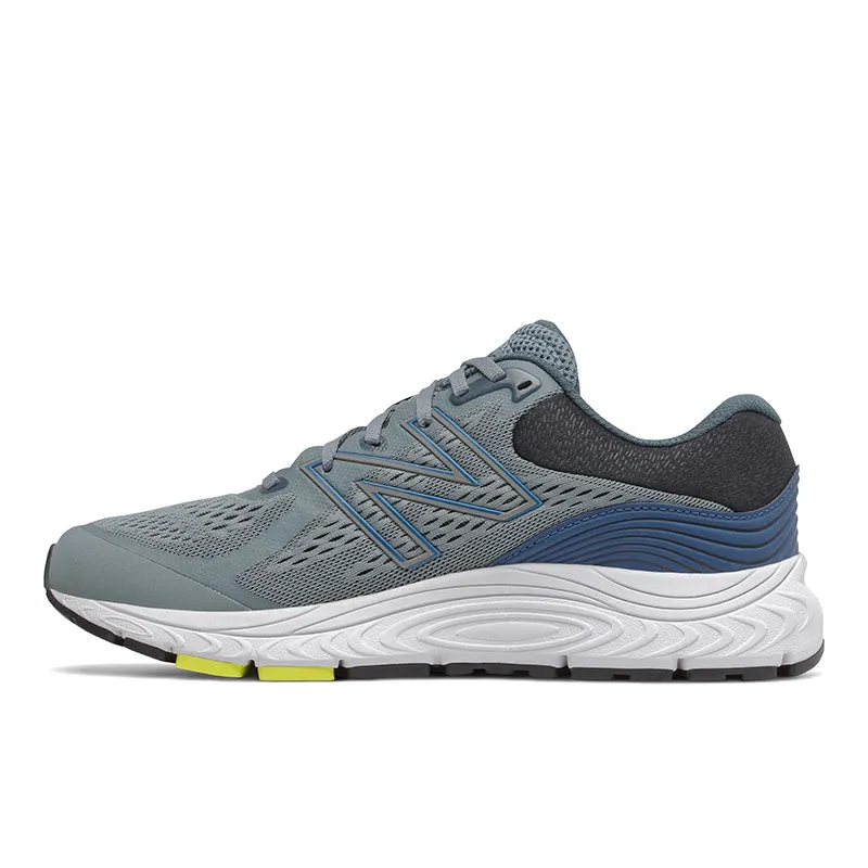 840v5 - Ocean Grey with Oxygen Blue - Men's