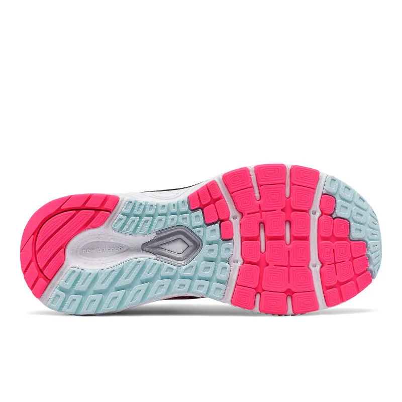 880v7 - Hot Pink with Black and Light Blue - Kids