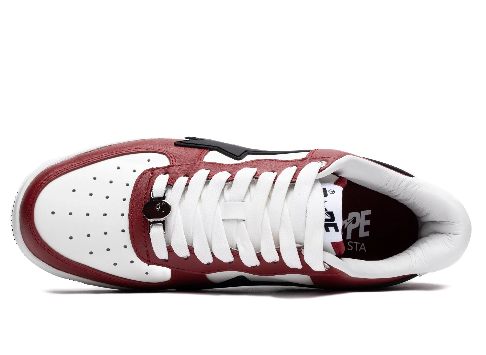 A Bathing Ape Bape Sta OS #2 M2 in Burgundy/Black