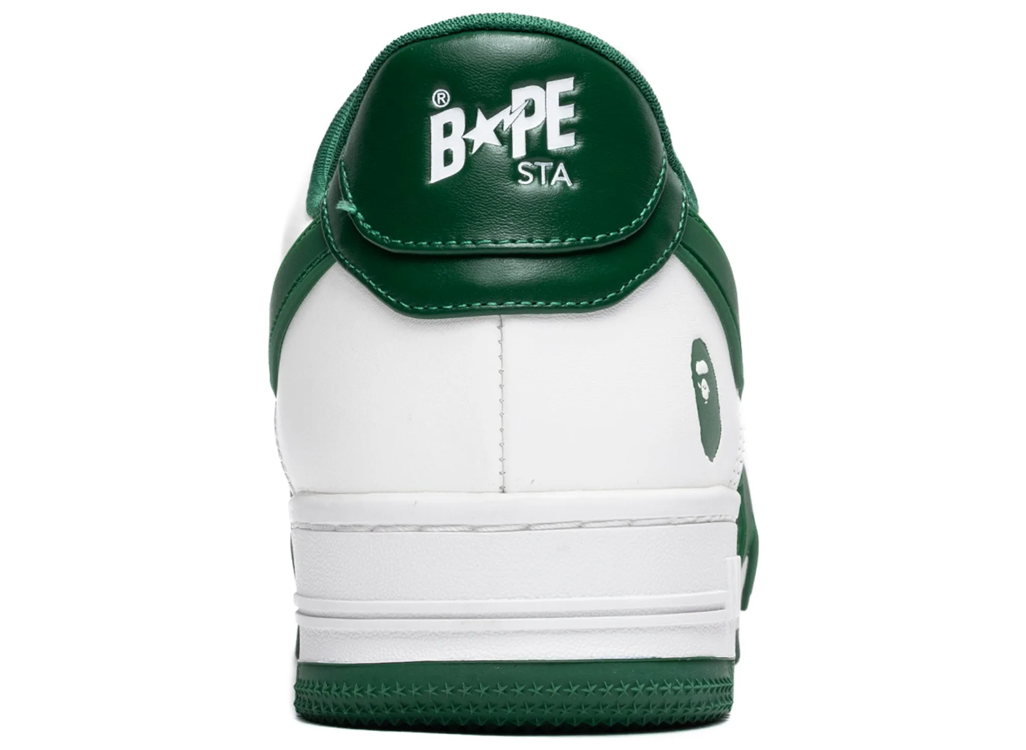 A Bathing Ape Bape Sta OS #2 M2 in White/Green