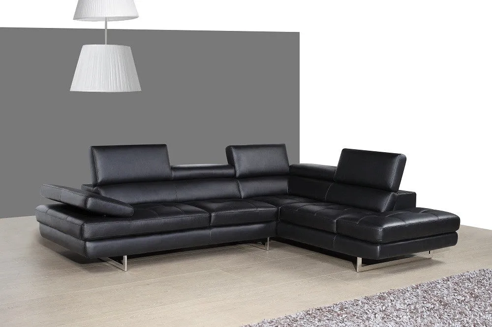 A761 Premium Leather Sectional