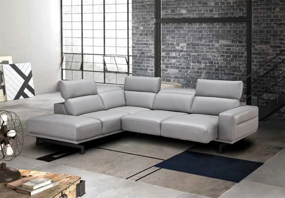 A761 Premium Leather Sectional