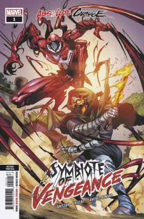 ABSOLUTE CARNAGE SYMBIOTE OF VENGEANCE #1 2nd Print Juan Frigeri Variant AC (10/16/2019) MARVEL