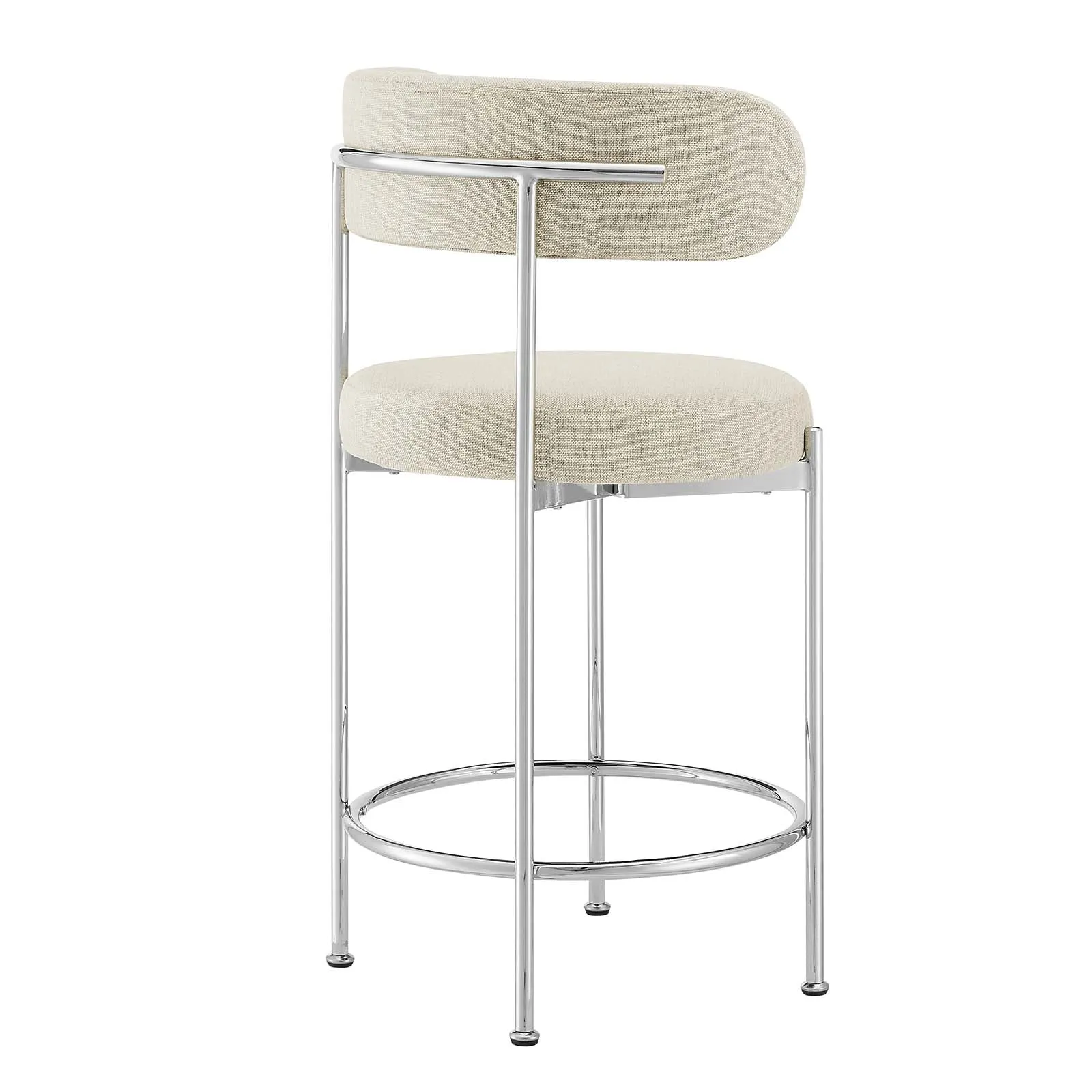 Albie Fabric Counter Stools - Set of 2 by Modway