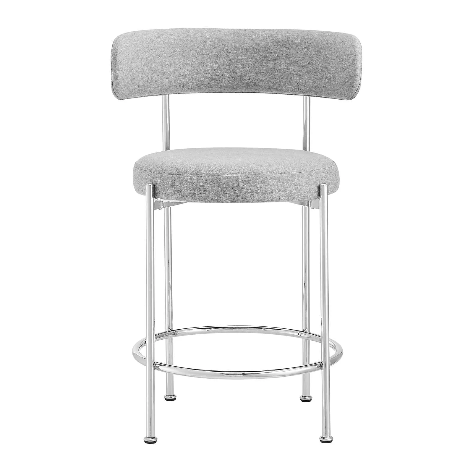 Albie Fabric Counter Stools - Set of 2 by Modway