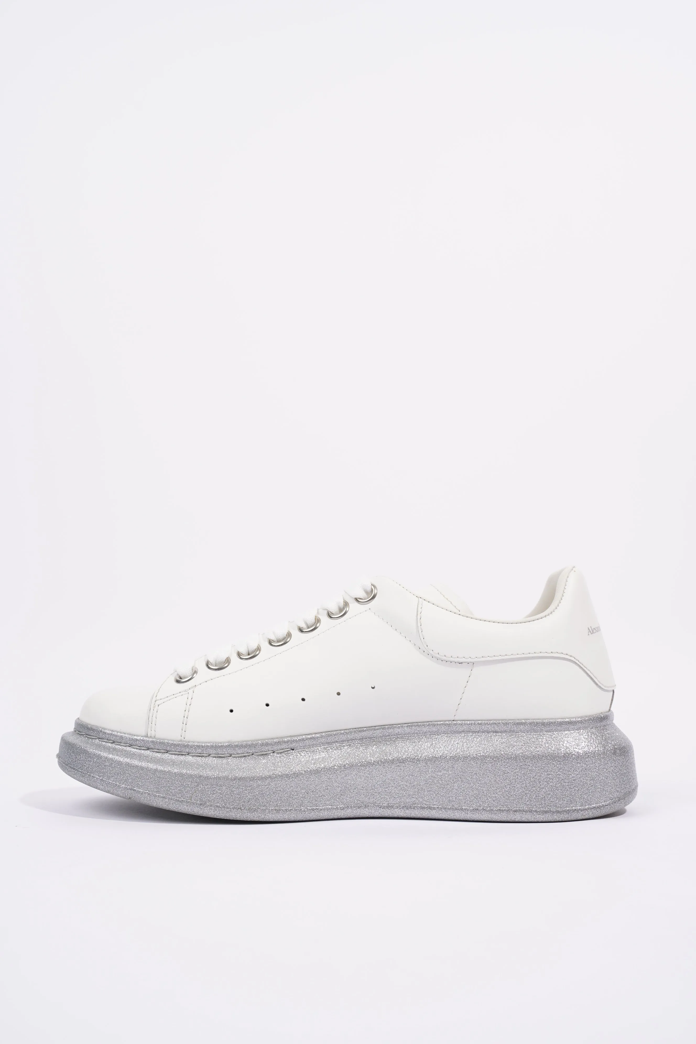 Alexander McQueen Womens Oversized Sneaker White / Grey Midsole EU 37 / UK 4