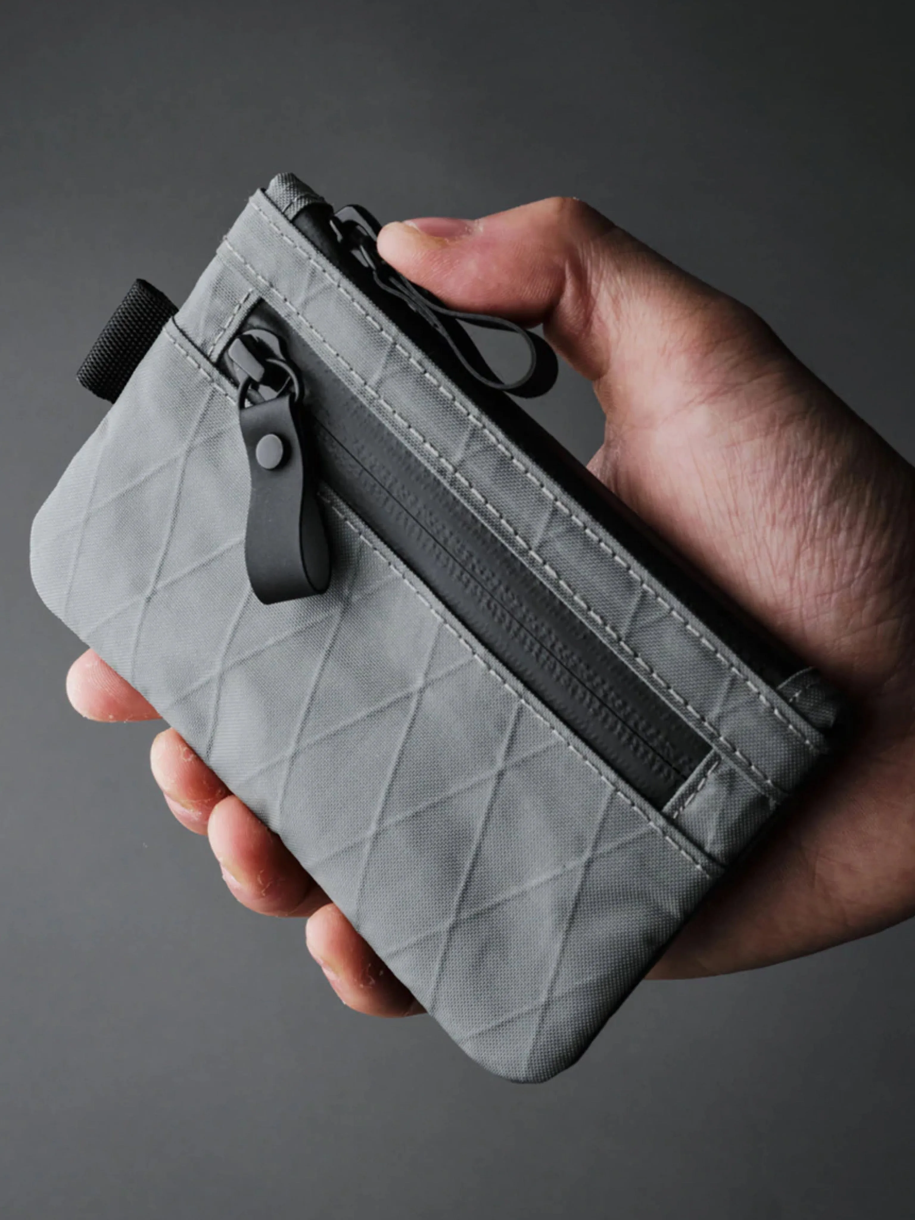 Alpaka Zip Pouch Slate Grey