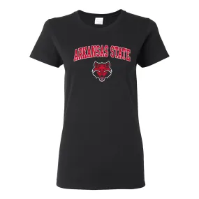 Arkansas State Arch Logo Women's T-Shirt - Black