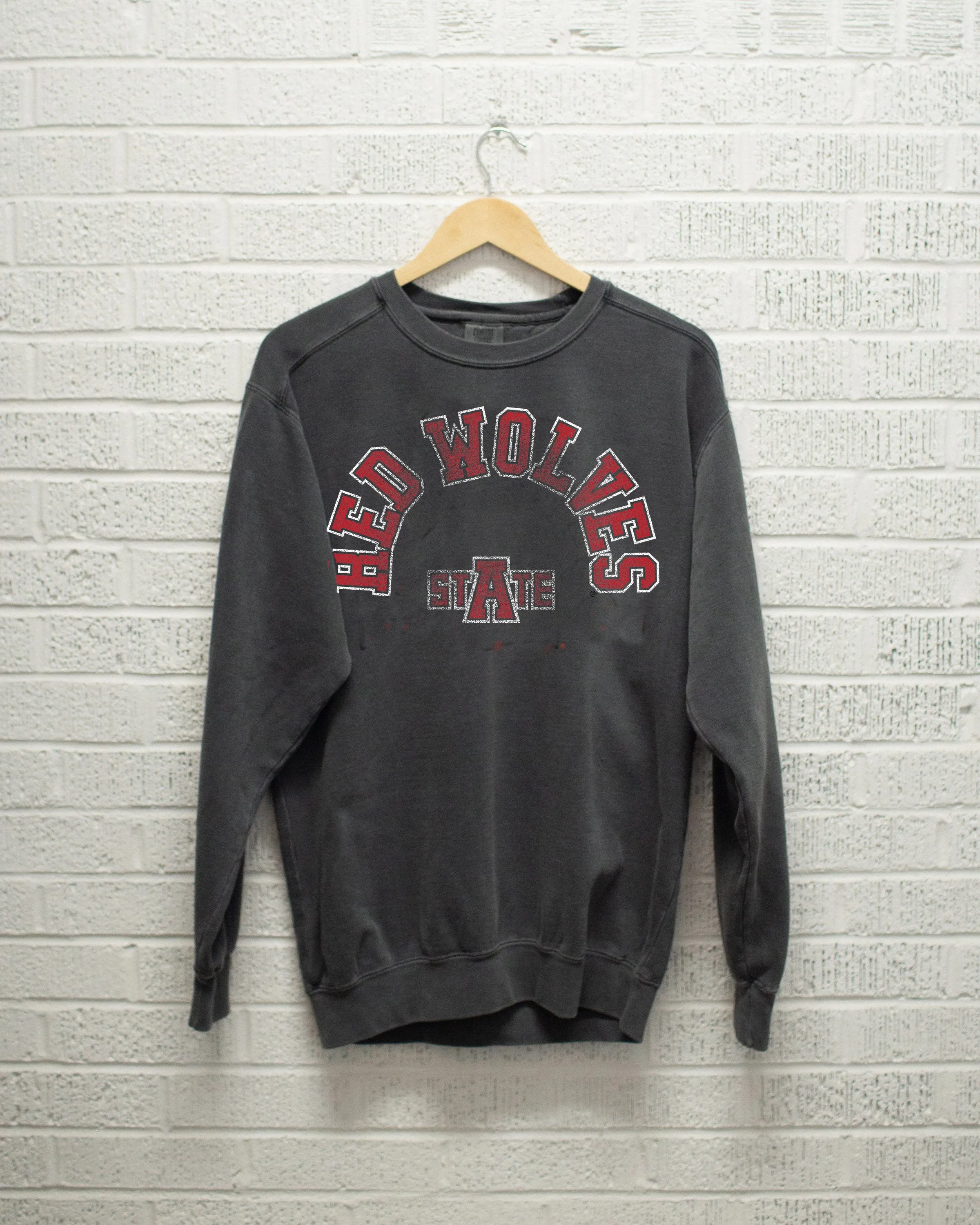 Arkansas State Red Wolves Mega Arch Pepper Sweatshirt