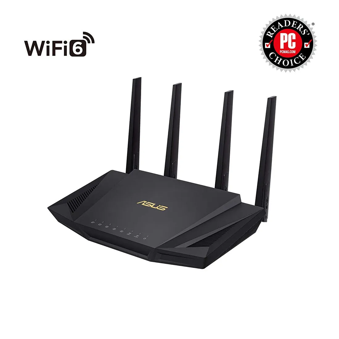 ASUS AX3000 Dual Band WiFi 6 Router with AiProtection and Compatible with ASUS AiMesh WiFi System