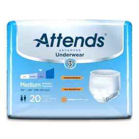 Attends Advanced Disposable Incontinence Underwear Children to Adults