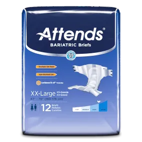 Attends Bariatric Briefs - 2XL and 3XL Adult Diapers