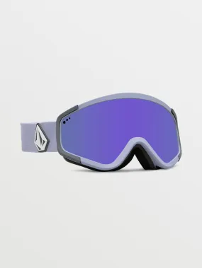 Attunga Lilac/Storm Goggle (  Bonus Lens - Yellow) - PURPLE CHROME