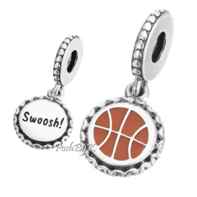 Basketball Dangle Mixed Enamel Charm ENG792018_18