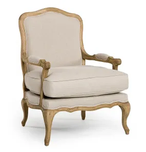 Bastille Oak Lounge Chair