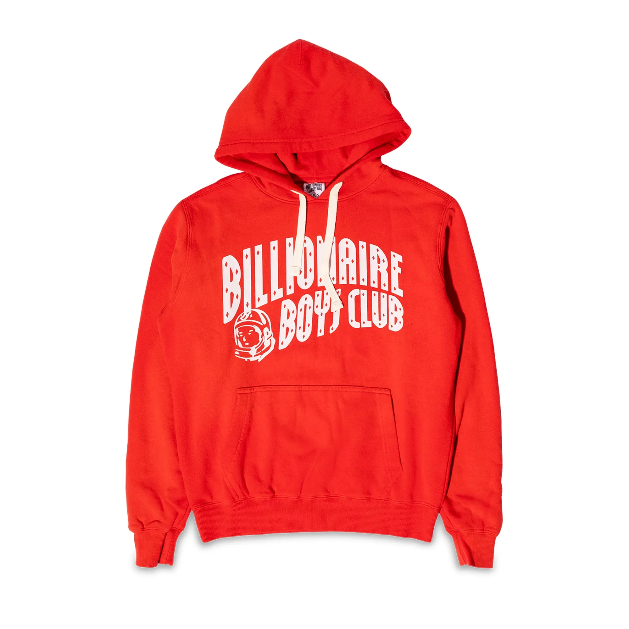 Billionaire Boys Club Mens BB Vintage Arch Hoodie 'Lollipop Red'