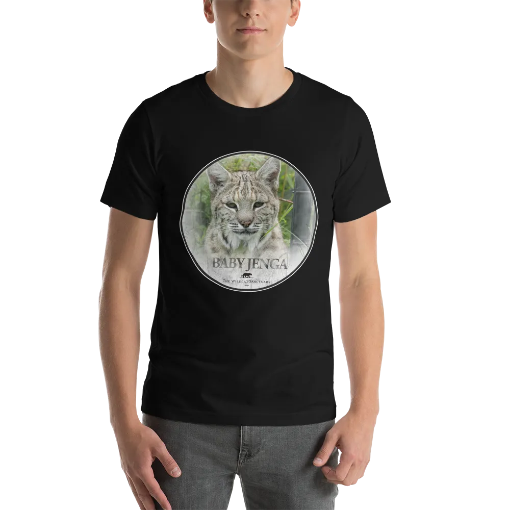 Bobcat Baby Jenga Short-Sleeve Unisex T-Shirt