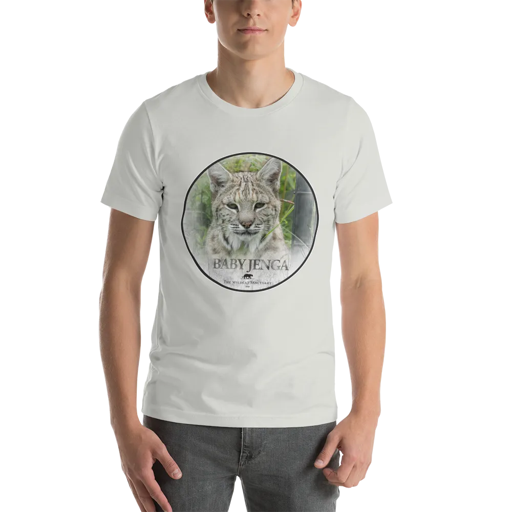 Bobcat Baby Jenga Short-Sleeve Unisex T-Shirt