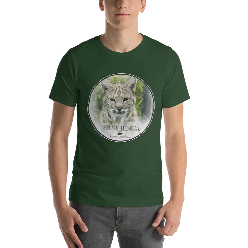 Bobcat Baby Jenga Short-Sleeve Unisex T-Shirt