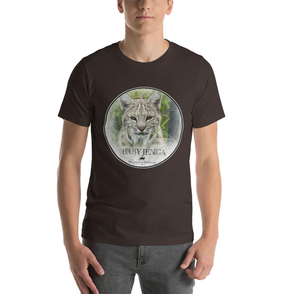 Bobcat Baby Jenga Short-Sleeve Unisex T-Shirt