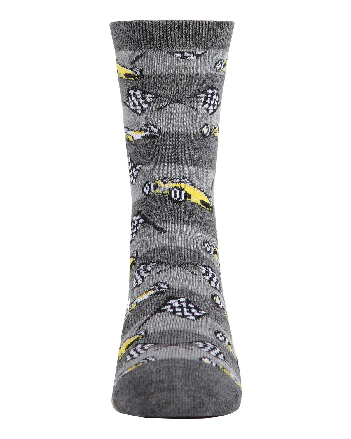 Boys' Race Car Rayon from Bamboo Crew Socks