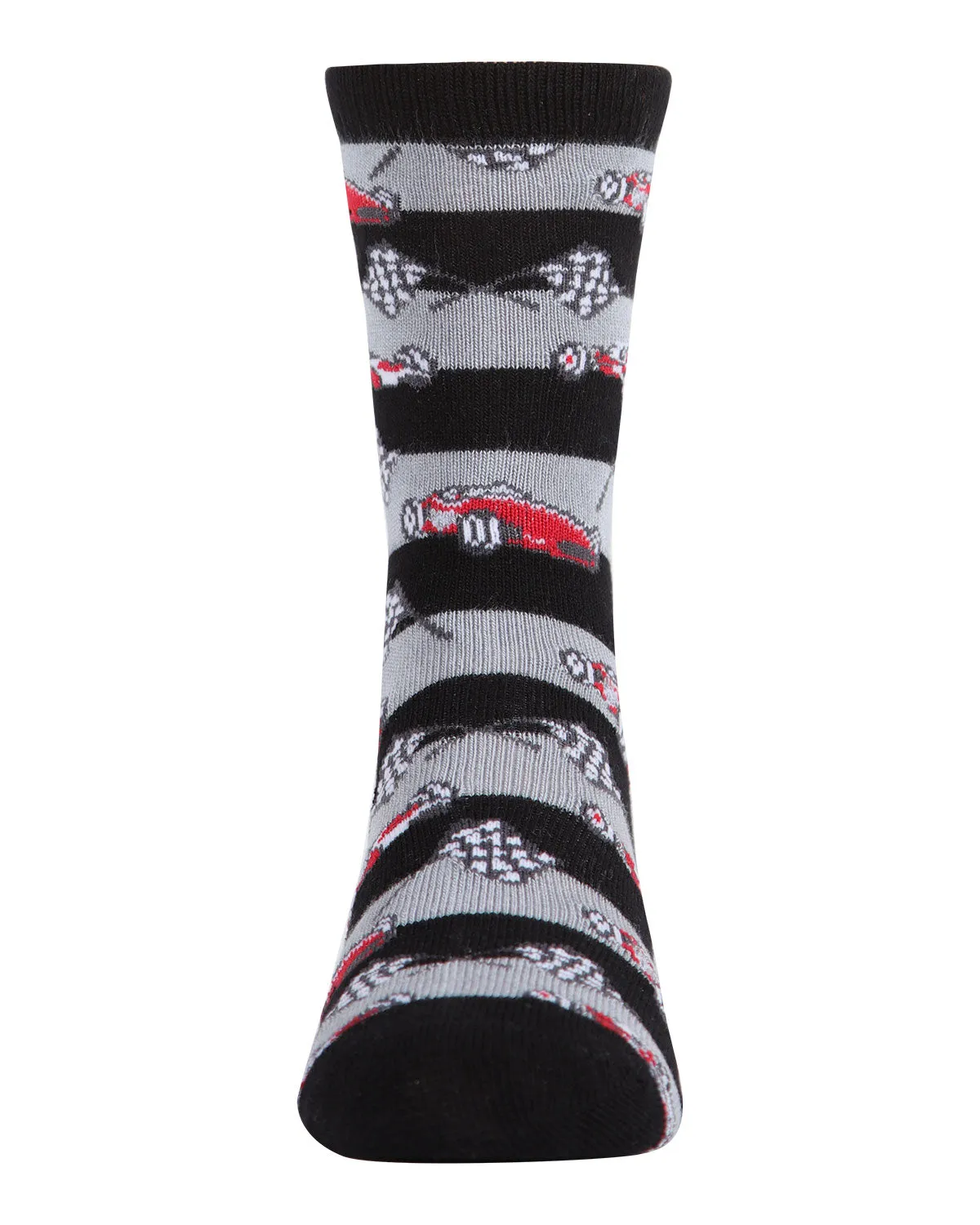 Boys' Race Car Rayon from Bamboo Crew Socks