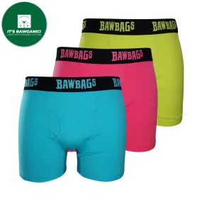 Bright Baws 3-Pack Cotton Boxer Shorts