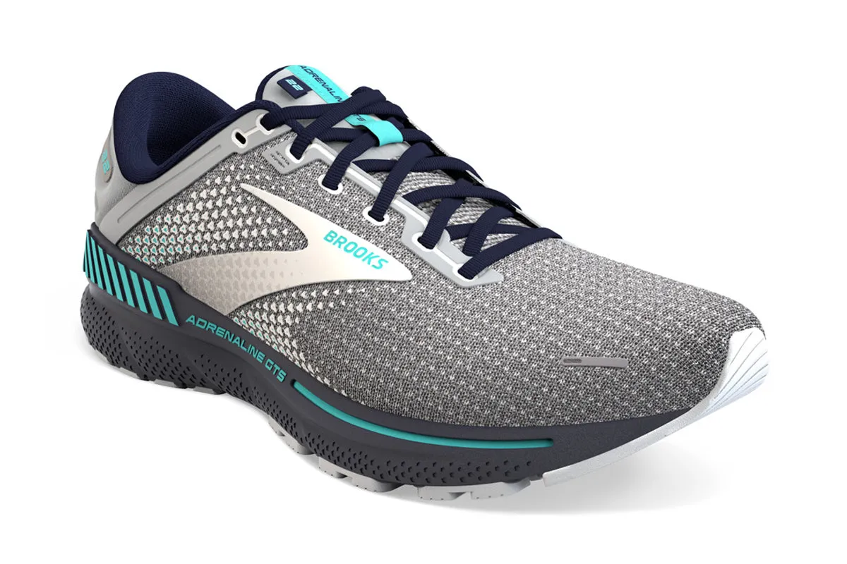 Brooks Adrenaline GTS 22 B Grey/Peacoat/Aruba Womens