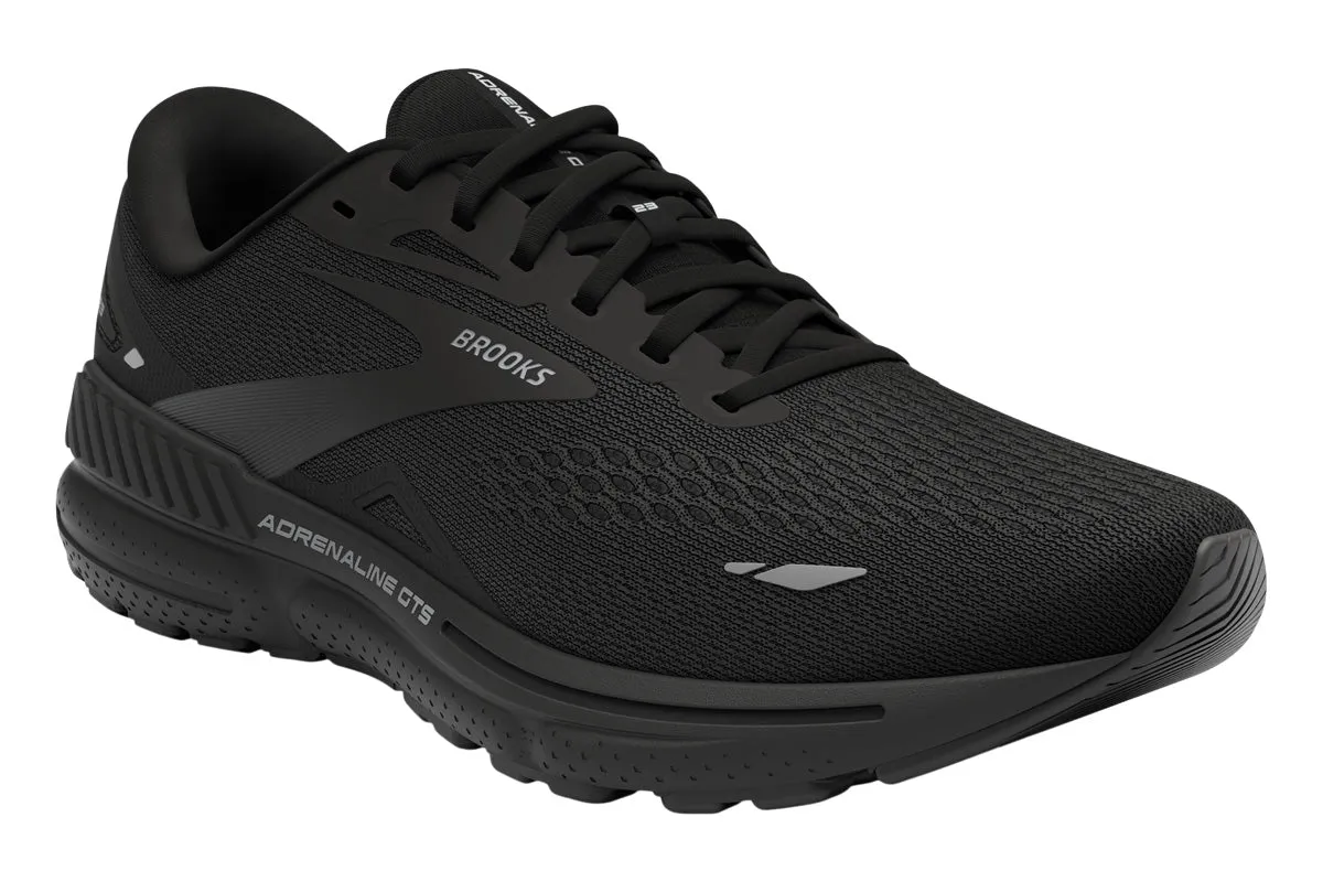 Brooks Adrenaline GTS 23 D Black/Black/Ebony Mens