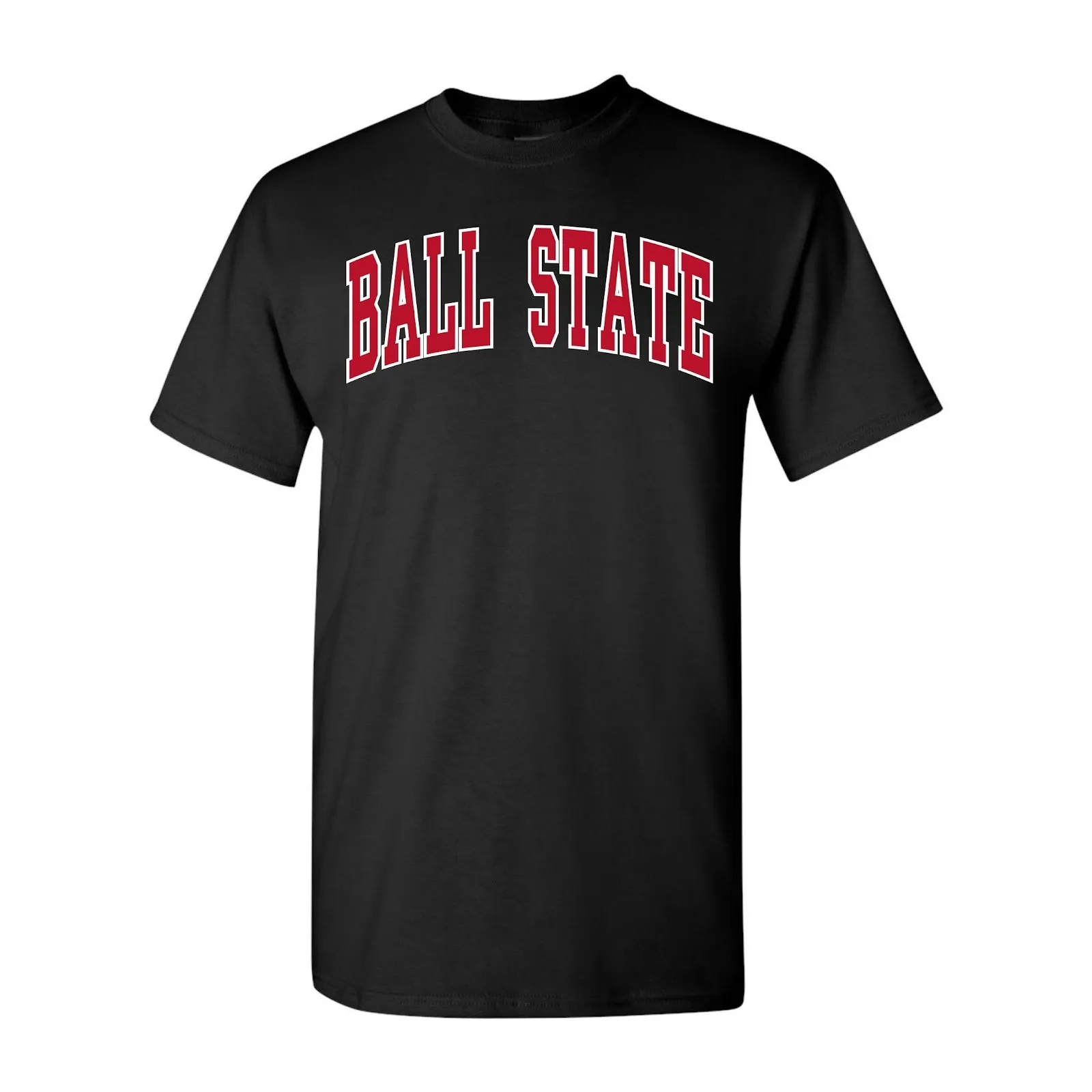 BSU Cardinals Arch Black Tee