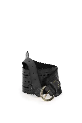 Campomaggi Perforated Belt - Black