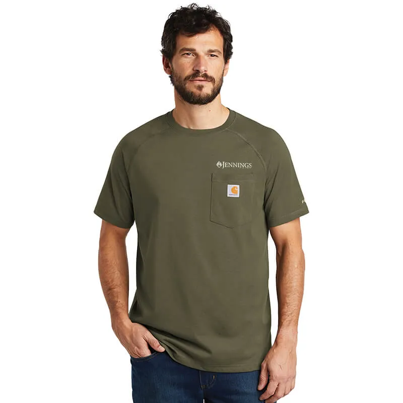 Carhartt Moisture-Wicking Short Sleeve Pocket T-Shirt