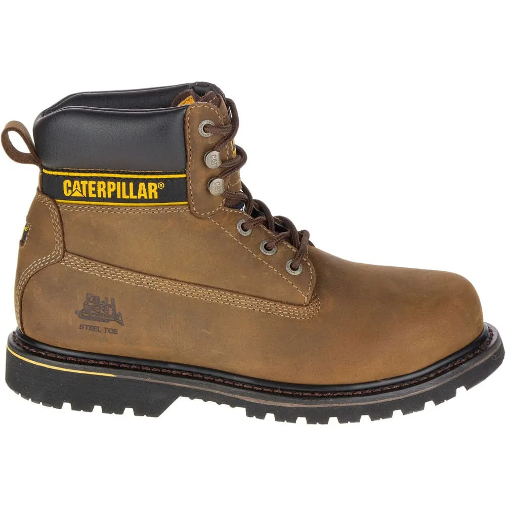 Caterpillar CAT Holton Steel Toe S3 HRO SRC Work Boot with Midsole