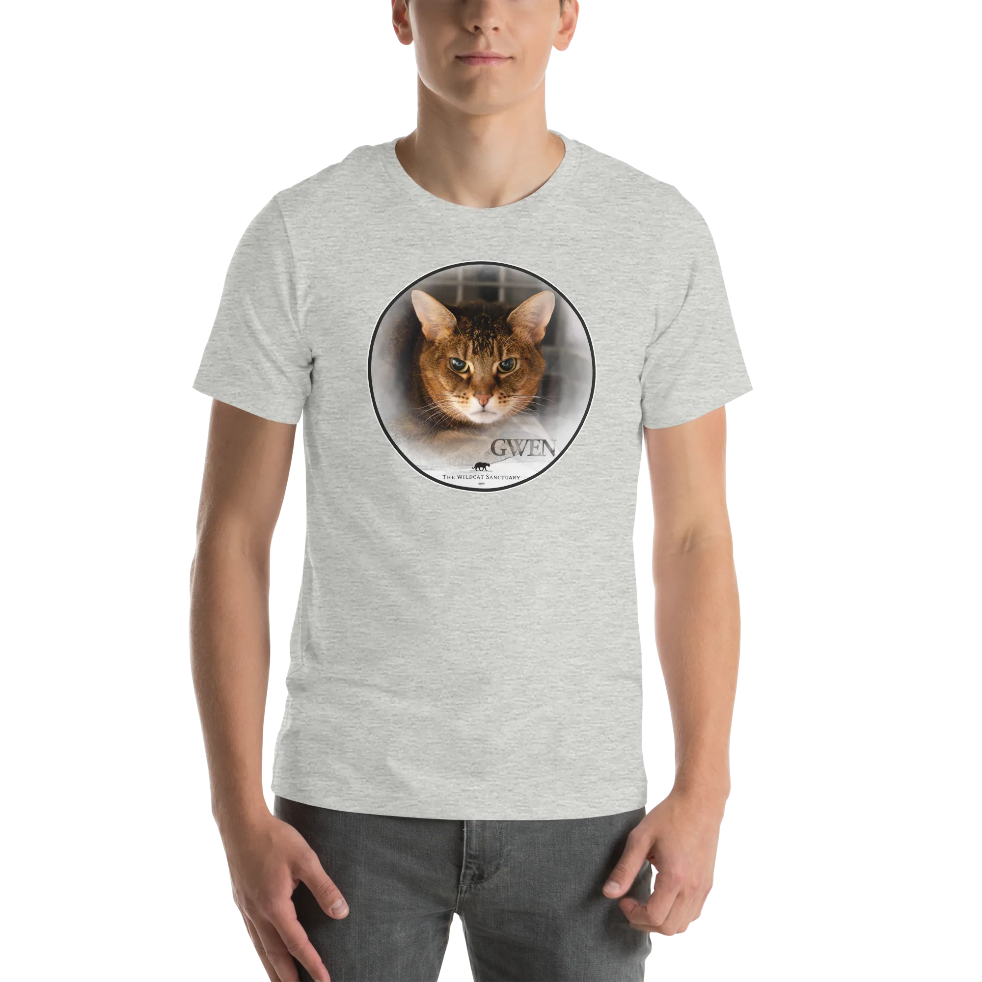 Chausie Cat Gwen Short-Sleeve Unisex T-Shirt