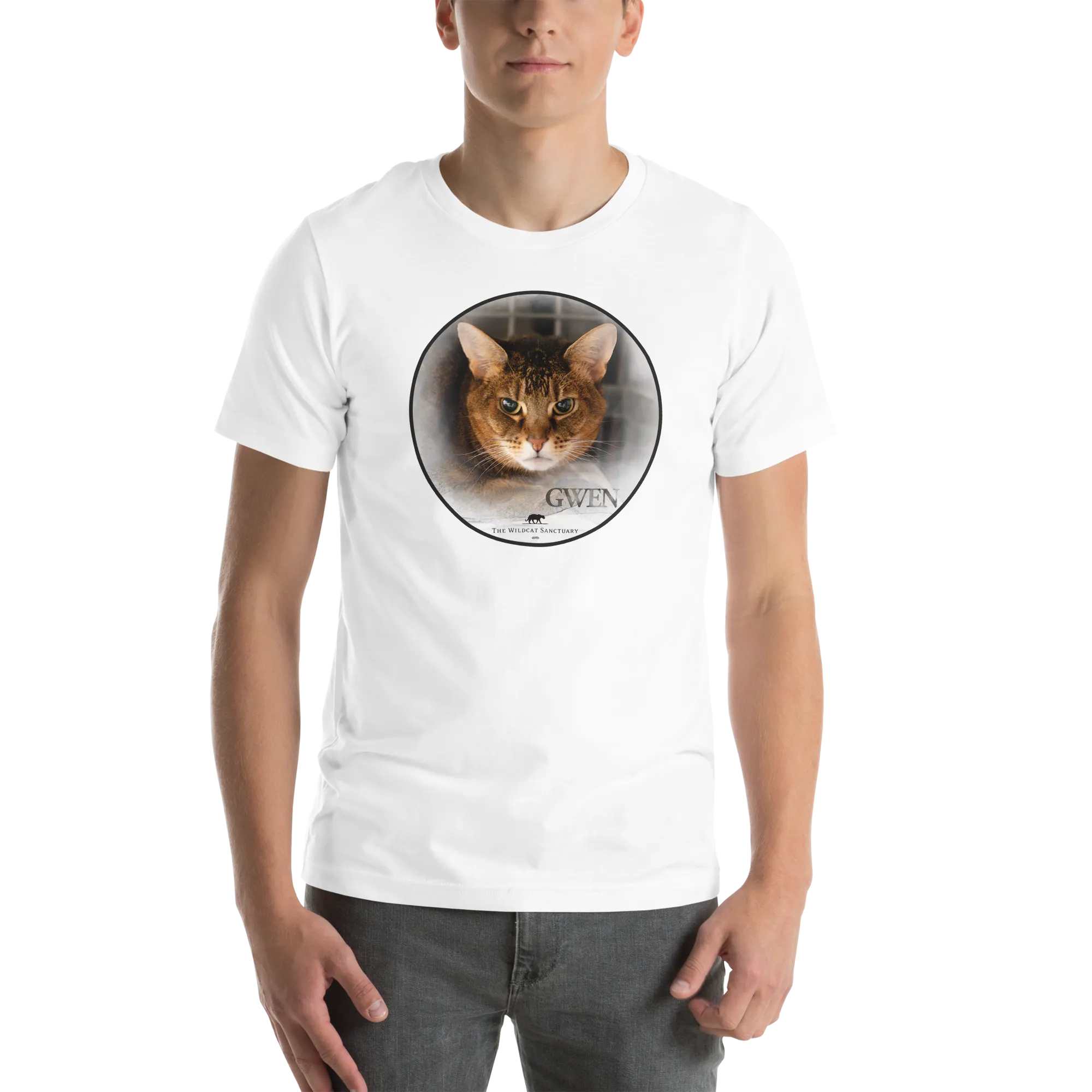 Chausie Cat Gwen Short-Sleeve Unisex T-Shirt