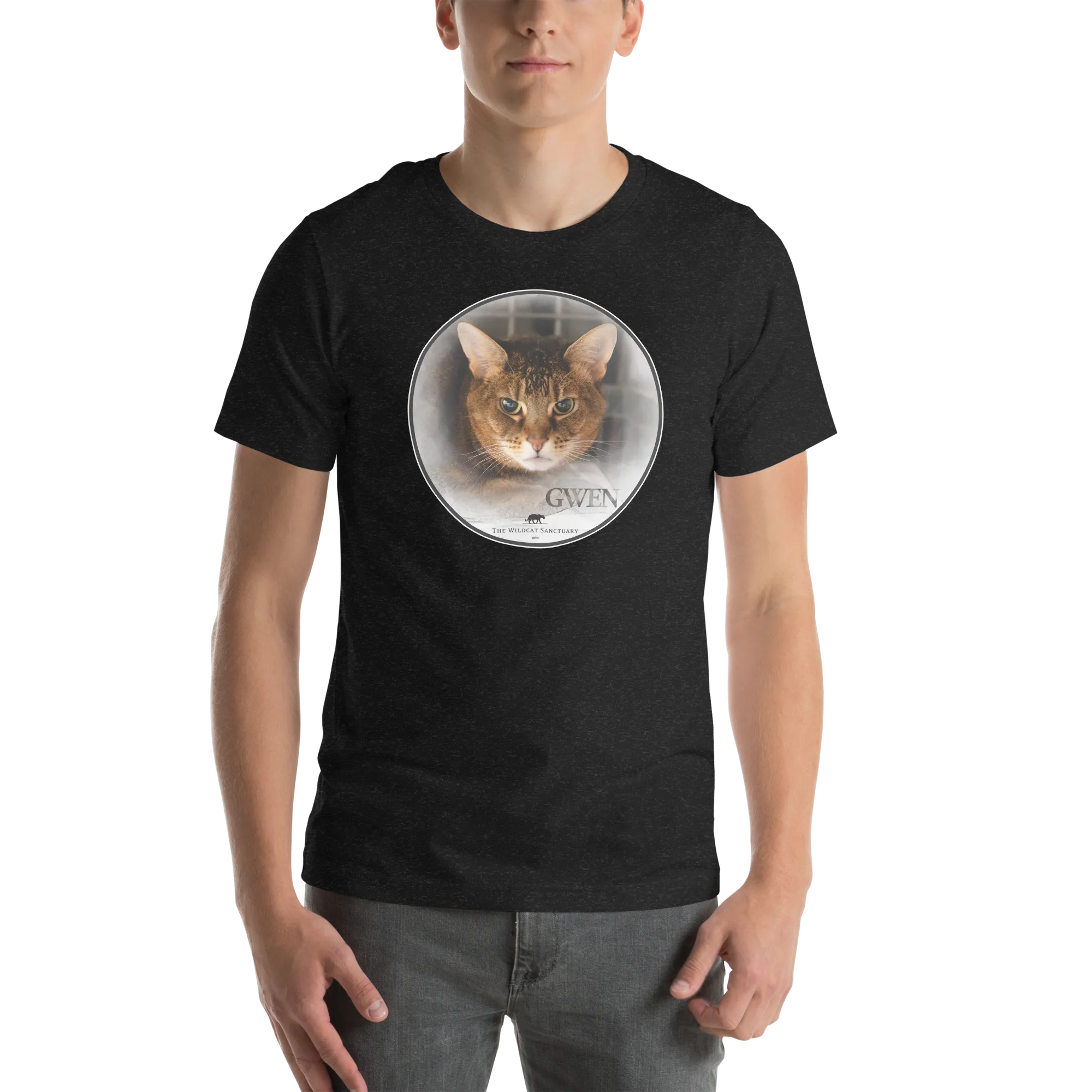 Chausie Cat Gwen Short-Sleeve Unisex T-Shirt