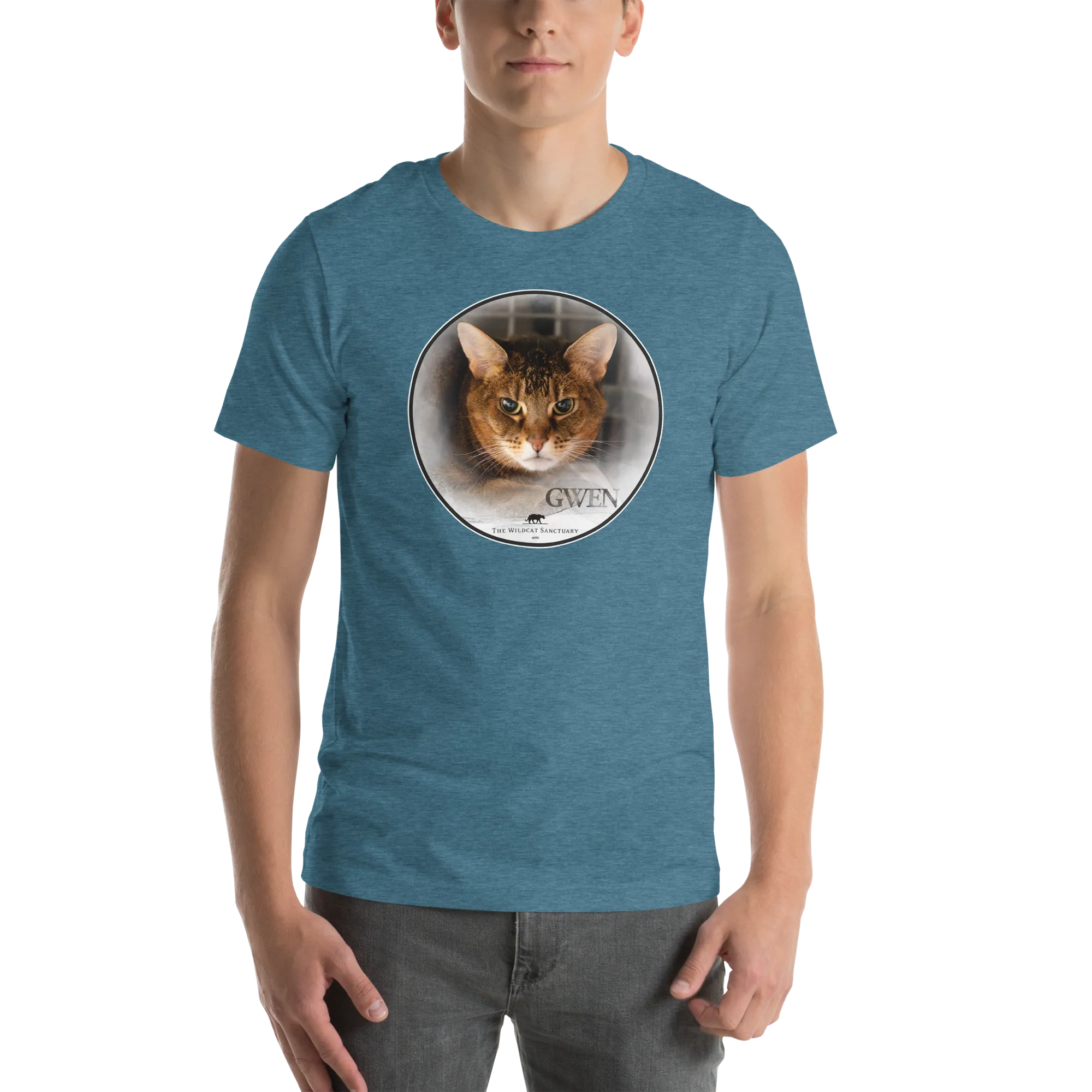 Chausie Cat Gwen Short-Sleeve Unisex T-Shirt