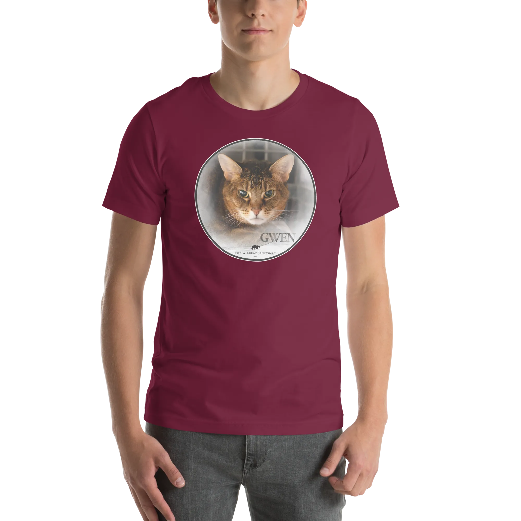 Chausie Cat Gwen Short-Sleeve Unisex T-Shirt